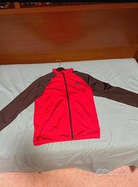 Felpa adidas con zip Rossa e Nera (13-14)