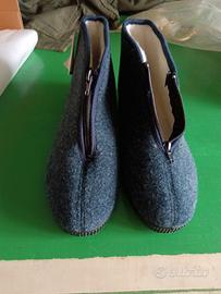 Ciabatte invernali con zip