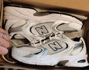 New Balance 530 Bianche e Blu 39.5 Nuove Originali