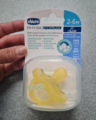 Succhietto #Chicco PhysioForma Luxe #FLUO 2-6m + 