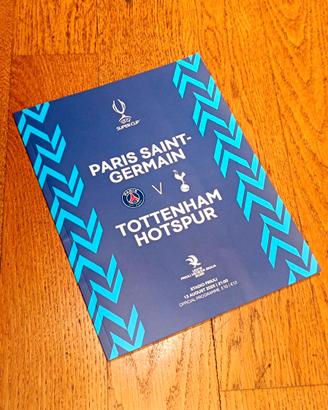 Libro UEFA Super Cup  2025 OFFICIAL PROGRAMME