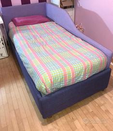 Letto e materasso singolo (100x200cm)