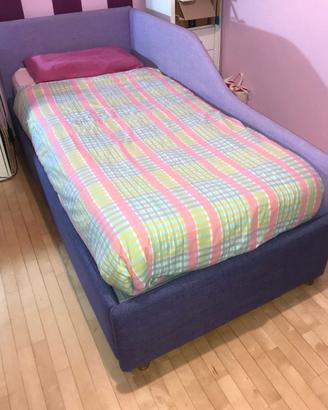 Letto e materasso singolo (100x200cm)