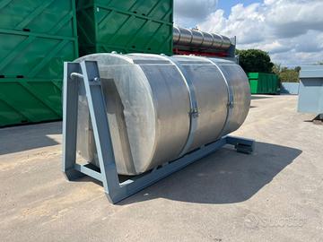 CISTERNA USATA SCARRABILE IN ACCIAIO INOX