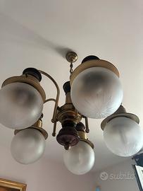 Lampadario e abat jour