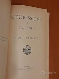 Confessioni e battaglie" di Giosuè Carducci