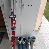 scii bambino completo di scarponi 