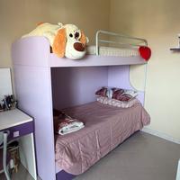 Struttura letto con 3 letti (uno estraibile)