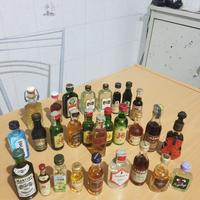 Bottigliette liquori mignon e altro