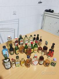 Bottigliette liquori mignon e altro