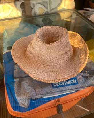 Cappello da sole effetto paglia di Primark NUOVO