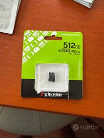 Micro SD 512Gb V30 A1 up to 150Mb/s KINGSTON