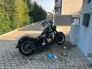 Scarico marmitta ThunderHeader Harley Softail