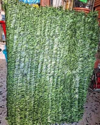 siepe sintetica a foglie