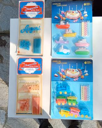 Candeline compleanno lotto di 78