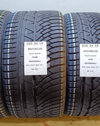 4 GOMME 235 35 19/295 30 19 MICHELIN INV RIF4151