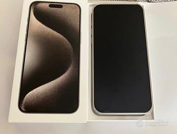 📱 iPhone 15 Pro Max 256GB + APPLE CARE PLUS