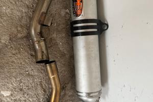Marmitta completa kawasaki kxf 250