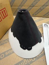 Cuffia Cambio Alcantara Cuciture Rosse Fiat 124 Ab