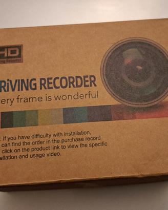 Dash Cam HD doppia camera