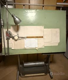 Tecnigrafo vintage Zucor  con lampada