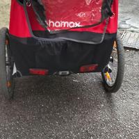 Carrello bici per trasporto bambini