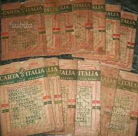 Carta d'Italia 1909-1913 Touring