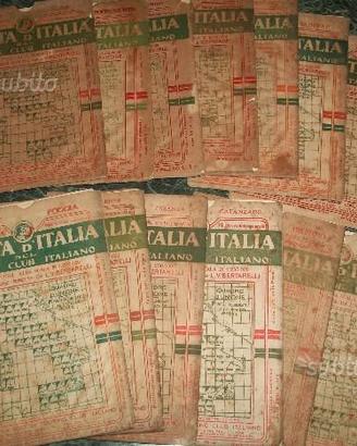 Carta d'Italia 1909-1913 Touring