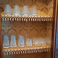 set bicchieri cristallo