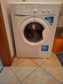 Lavatrice indesit 7 kg classe A+. Funzionamento pe