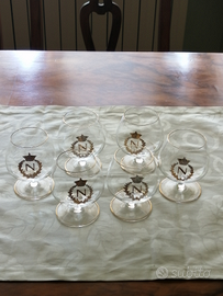 Servizio bicchieri +bicchierini Napoleon