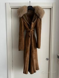 Giaccone in pelle Max Mara
