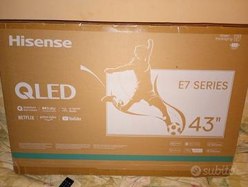 TV Hisense qlead 43 pollici serie 7