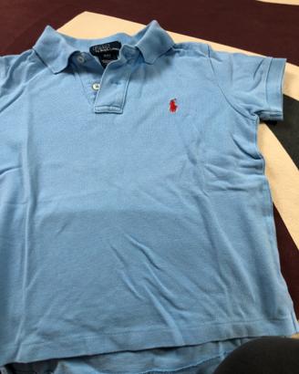 Polo Ralph Lauren originale azzurra
