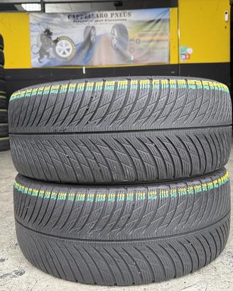 2 Gomme 245/45R18 Michelin Invernali 80% residui