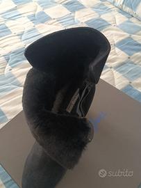 STIVALETTO TRONCHETTO CAMOSCIO TOSCABLU TG.41