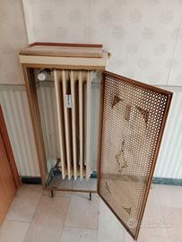 Copri termosifone in metallo decorato