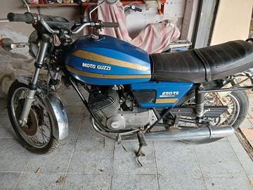 moto guzzi 250 a miscela anno 1974