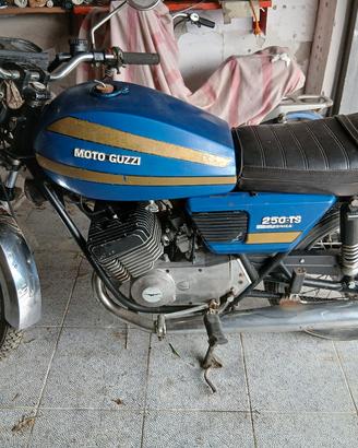 moto guzzi 250 a miscela anno 1974