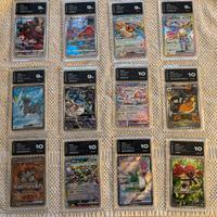 Lotto carte Pokemon oroginali - tutte gradate
