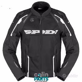 Giacca moto in tessuto Uomo RACE WARRIOR 2 NET WHI