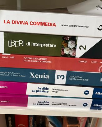 Libri scolastici 5 anno liceo classico