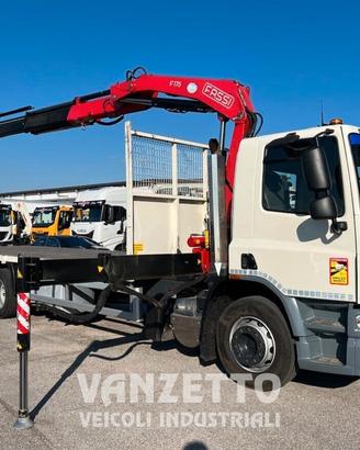 DAF CF 75.310 FASSI 175 + CASSONE FISSO