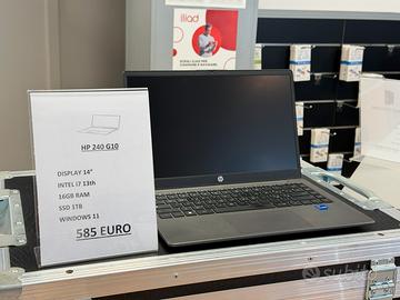 Hp 240 G10  14” i7 13th 1tbssd 16gb ram pari nuovo