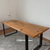 Tavolo artigianale legno e ferro