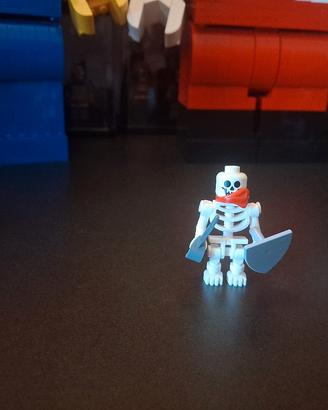 Lego minifigure scheletro guerriero