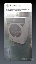 lavatrice Akai 8kg
