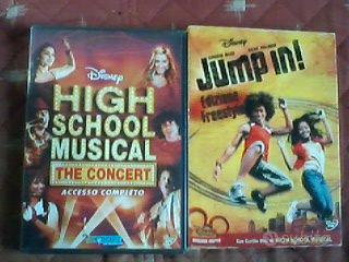4 DVD  Film musicali-dance-giovanili/college