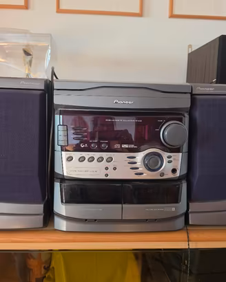 Stereo Hi-Fi Pioneer XR-A330 con Casse Originali