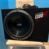 subwoofer 1300 watt, con amplificatore 2000 watt